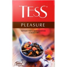 Чай черный Tess Pleasure c шиповником и яблоком 200г в магазинах Магнит Чай черный Tess Pleasure c шиповником и яблоком 200г в магазинах Магнит