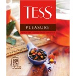 Чай черный Tess Pleasure фруктовый 100пак Чай черный Tess Pleasure фруктовый 100пак