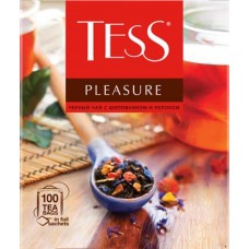 Чай черный Tess Pleasure фруктовый 100пак в магазинах Магнит Чай черный Tess Pleasure фруктовый 100пак в магазинах Магнит