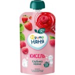 Кисель ФрутоНяня Малина-клубника 130