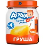 Пюре детское Агуша фруктовое груша 100г