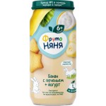 Пюре ФрутоНяня Банан печенье йогурт 250г