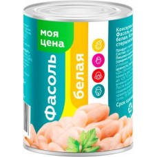 Фасоль Моя Цена белая 360гр в магазинах Магнит