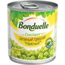 Горошек Bonduelle Classique зеленый Нежный 200г в магазинах Магнит