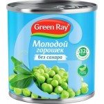 Горошек Green Ray Молодой без сахара 425мл