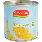 Кукуруза Green Ray Молодая без сахара 340г