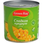 Кукуруза Green Ray сладкая ранняя 340г