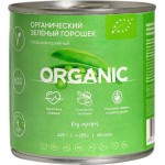Зелёный горошек Organic Органический 425г