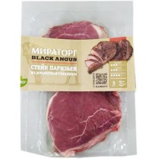 Стейк Мираторг Black Angus Паризьен из говядины 290г в магазинах Магнит