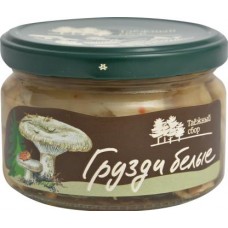 Белые Грузди Кедровый Бор соленые резаные 250г в магазинах Магнит