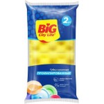 Big City Life Губка для посуды профил Волна 2штСЛ