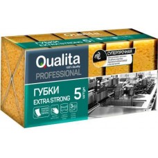 Губки Qualita кухонные Extra Strong 5шт в магазинах Магнит