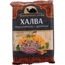 Халва подсолнечная Восточный Гость с арахисом 350г в магазинах Магнит
