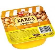 Халва Рот Фронт Дружба с арахисом 220г в магазинах Магнит