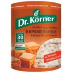 Хлебцы Dr.Korner Кукурузно-рисовые Карамельные без глютена 90г Хлебцы Dr.Korner Кукурузно-рисовые Карамельные без глютена 90г
