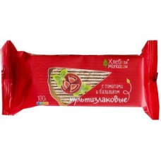 Хлебцы Молодцы хрус томат-базилик 100г в магазинах Магнит