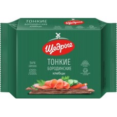 Хлебцы Щедрые Бородинские тонкие 170г в магазинах Магнит