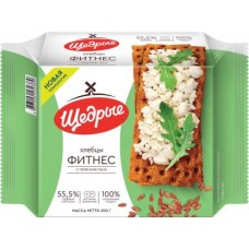 Хлебцы Щедрые Фитнес с семенами льна 200г в магазинах Магнит