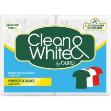Мыло хозяйственное Duru Clean&White Универсальное 2шт*125г в магазинах Магнит