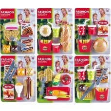 Игровой набор Shantou Honghu Plastics Фастфуд в магазинах Магнит