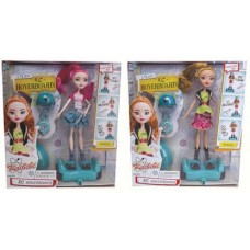 Кукла на гироскутере на радиоуправлении в ассортименте в магазинах Магнит