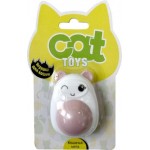 Игрушка для кошек Мятный шарик на липучке