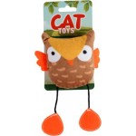 Игрушка для кошек с кошачьей мятой Сова