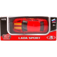 Машина Технопарк Лада спорт металл 7.5см инерция в магазинах Магнит