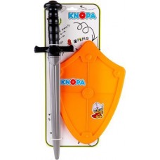 Набор оружия Кнопа Богатырь Щит и меч Пластмастер в магазинах Магнит