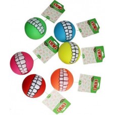 Игрушка для собак Мяч виниловый Зубы в ассортименте в магазинах Магнит