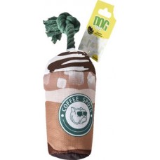 Игрушка для собак плюшевая с пищалкой Стакан с кофе в магазинах Магнит