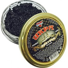 Икра Авистрон палтуса черная соленая 100г в магазинах Магнит