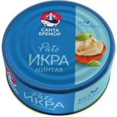 Икра минтая Санта Бремор деликатесная 90г в магазинах Магнит