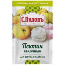 Пектин яблочный С.Пудовъ для зефира и пастилы 10г в магазинах Магнит