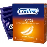 Презервативы Contex Lights 3шт