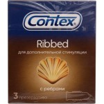 Презервативы Contex Ribbed 3шт