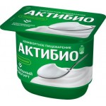 АКТИБИО Биойогурт натуральный 3,5% 130г пл/ст