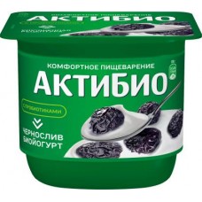 Биойогурт Актибио чернослив 2.9% 130г в магазинах Магнит