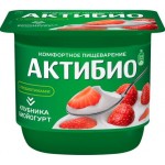 Биойогурт Актибио клубника 2.9% 130г