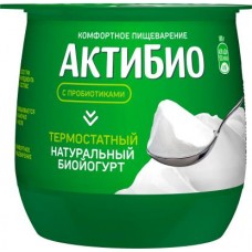 Биойогурт Актибио термостатный натуральный 3.5% 160г в магазинах Магнит