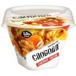 Биойогурт Слобода гранола-изюм 5% 190г Биойогурт Слобода гранола-изюм 5% 190г