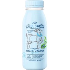 Йогурт Белое золото Греческий на козьем молоке 3.2% 300г в магазинах Магнит