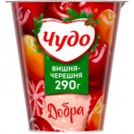 Йогурт Чудо вязкий вишня черешня 2% 290г