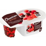 Йогурт Danissimo с хрустящими рисовыми шариками со вкусом клубника и шоколад 6.9% 105г Йогурт Danissimo с хрустящими рисовыми шариками со вкусом клубника и шоколад 6.9% 105г
