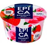 Йогурт Epica Bouquet Клубника 4.8% 130г Йогурт Epica Bouquet Клубника 4.8% 130г