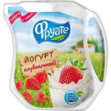Йогурт Фруате с соком клубники 450г в магазинах Магнит