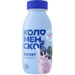 Йогурт Коломенский черника 3.4%-4.5% 260мл