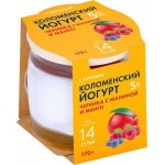 Йогурт Коломенский Черника Малина Манго 5% 170г