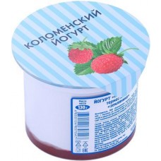 Йогурт Коломенский Земляника 3% 130г в магазинах Магнит