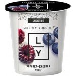 Йогурт Liberty Yogurt с черникой и ежевикой 2.9% 130г Йогурт Liberty Yogurt с черникой и ежевикой 2.9% 130г